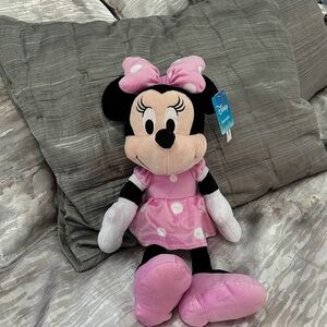 Disney Minnie Mouse Plush in Pink and Black